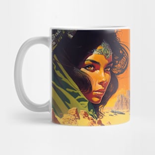 We Are Floating In Space - 93 - Sci-Fi Inspired Retro Artwork Mug